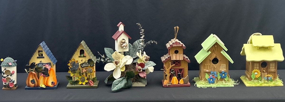 (7) Bird Houses