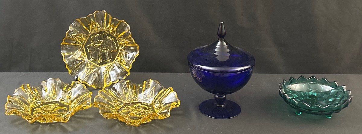 Blue Cobalt Candy Dish & More (LPO)