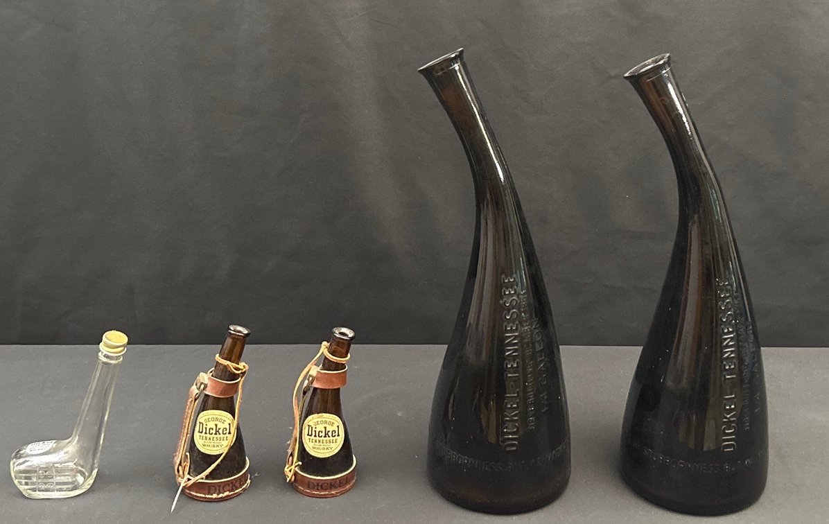 (4) George Dickel Powder Horn Bottles & More (LPO)