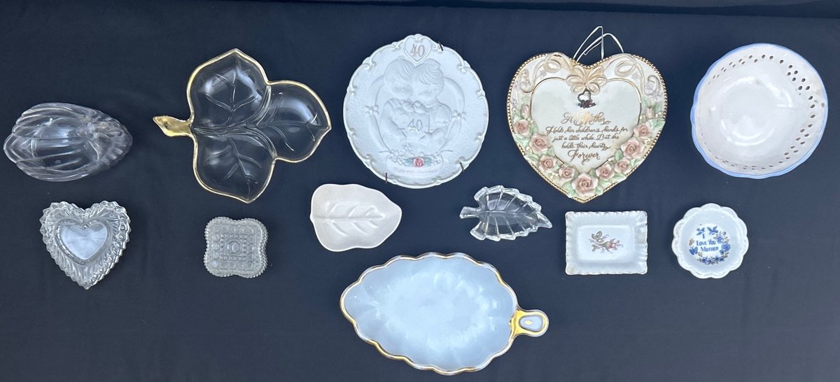 Assorted Trinket Boxes, Jewelry Trays & More 