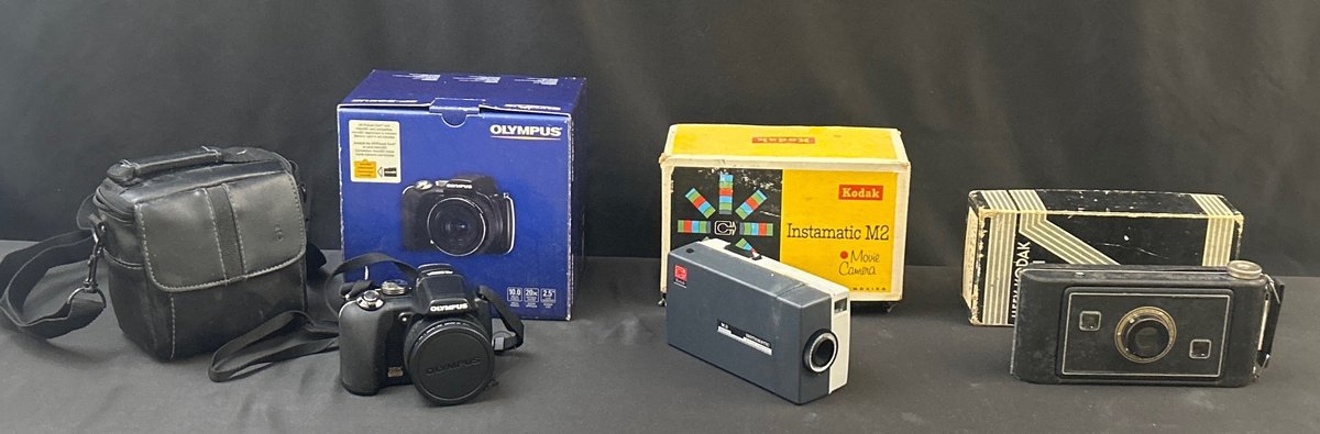 (2) Vintage Cameras & Olympus SP-565SUZ