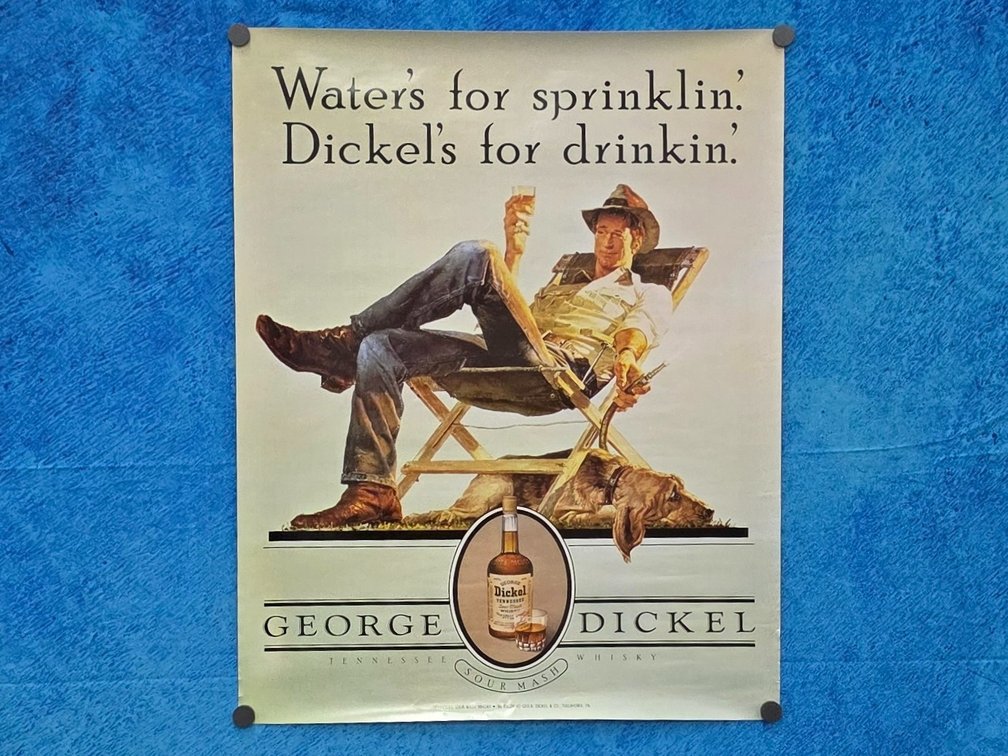 George Dickel Advertising Poster
