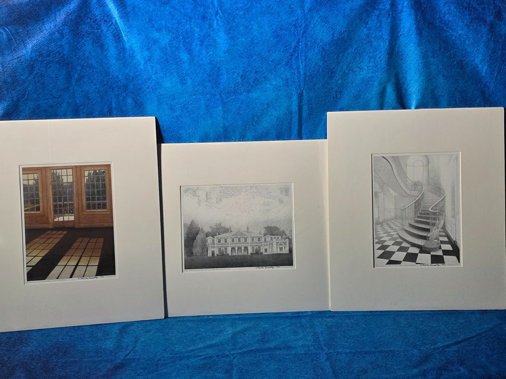 (3) Imagines From The  Tennessee Residence by artist Charles Brindley.