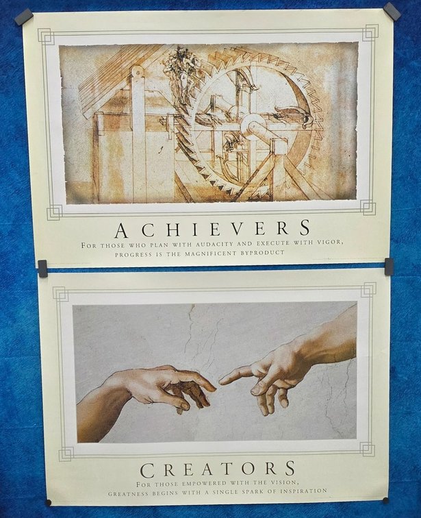 Achievers & Creators Posters