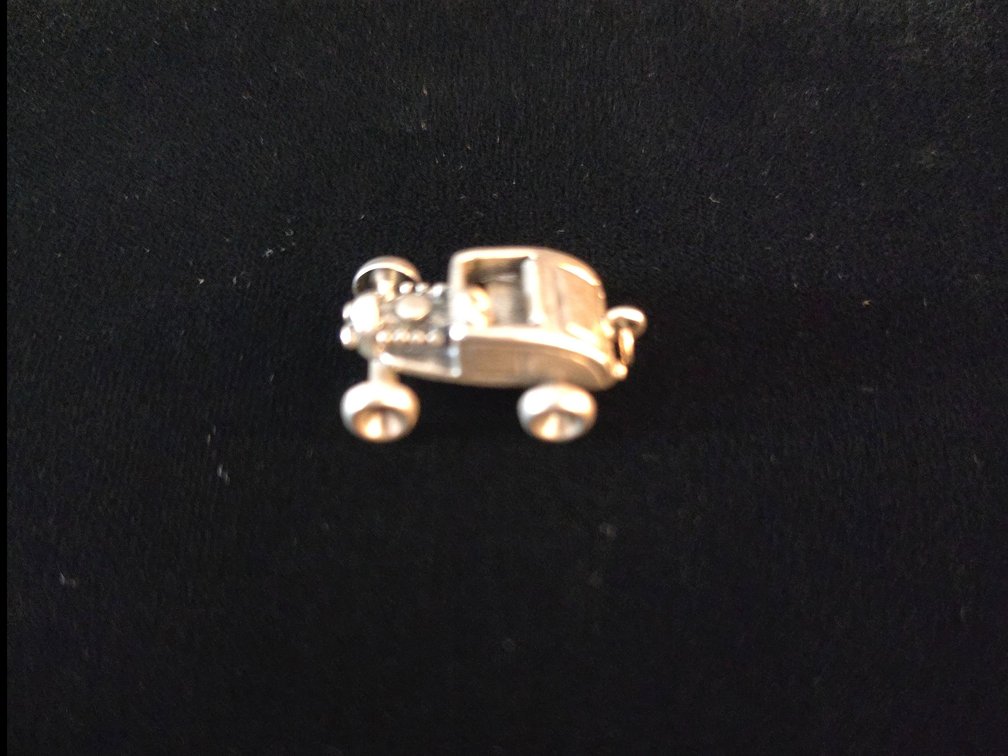 Vintage Car Charm (Marked Sterling Silver)