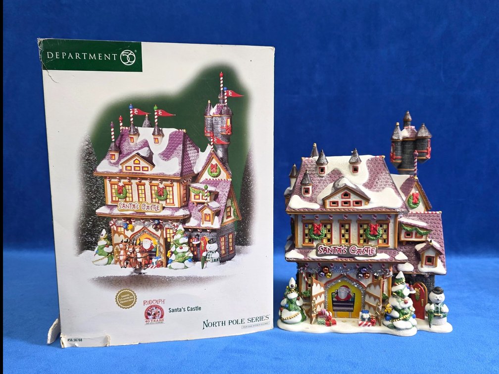 Department 56 "Santa's Castle" 