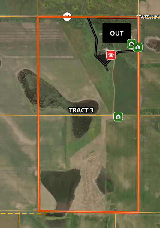Tract 3 (299 Acres +/-)