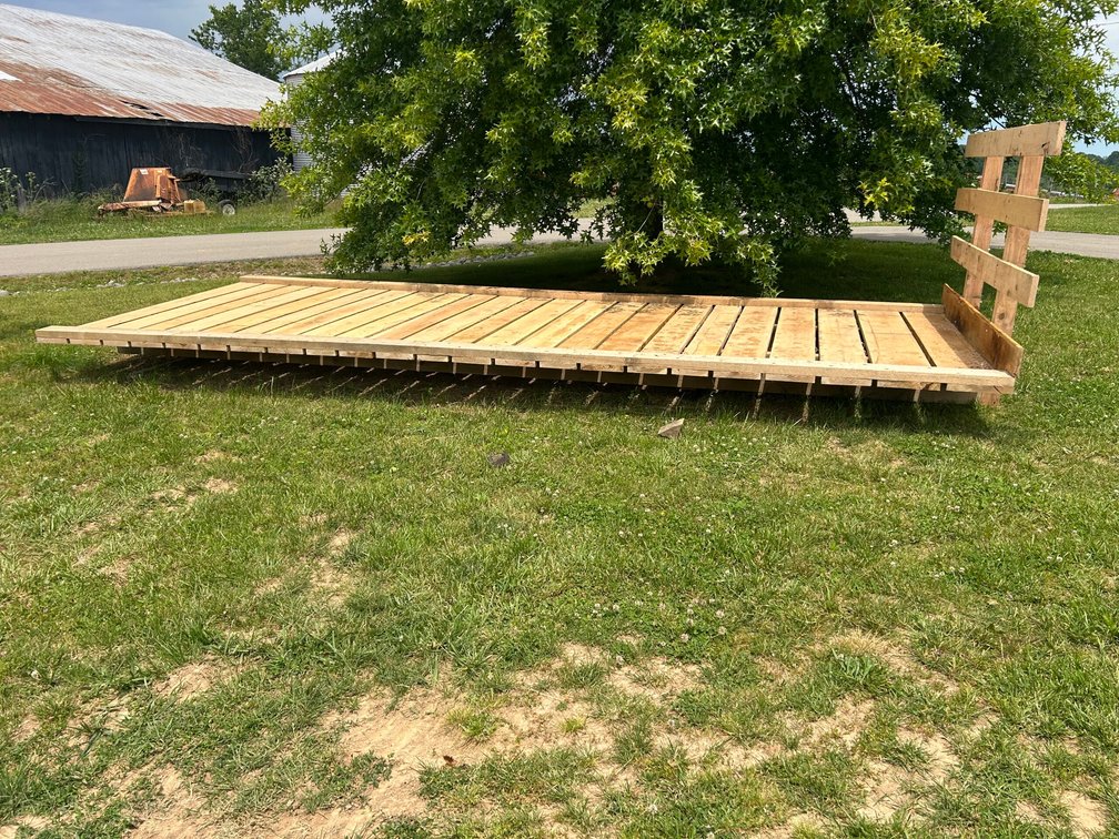 A New 16 Foot Oak Wagon Flat