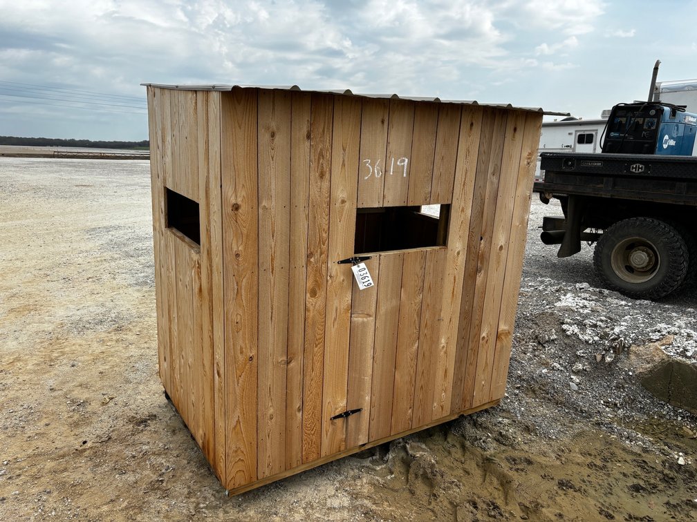4x6 CYPRESS SHOOTING HOUSE (ALL PROCEEDS BEING DIRECTLY DONATED…….