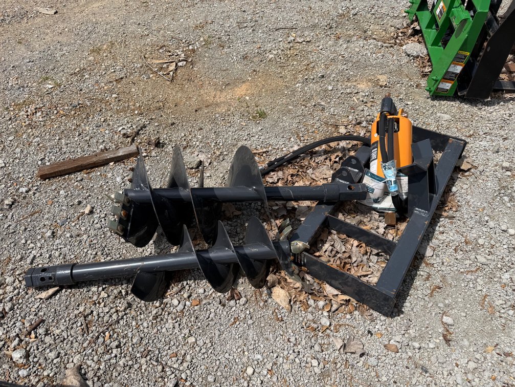 Skid steer auger