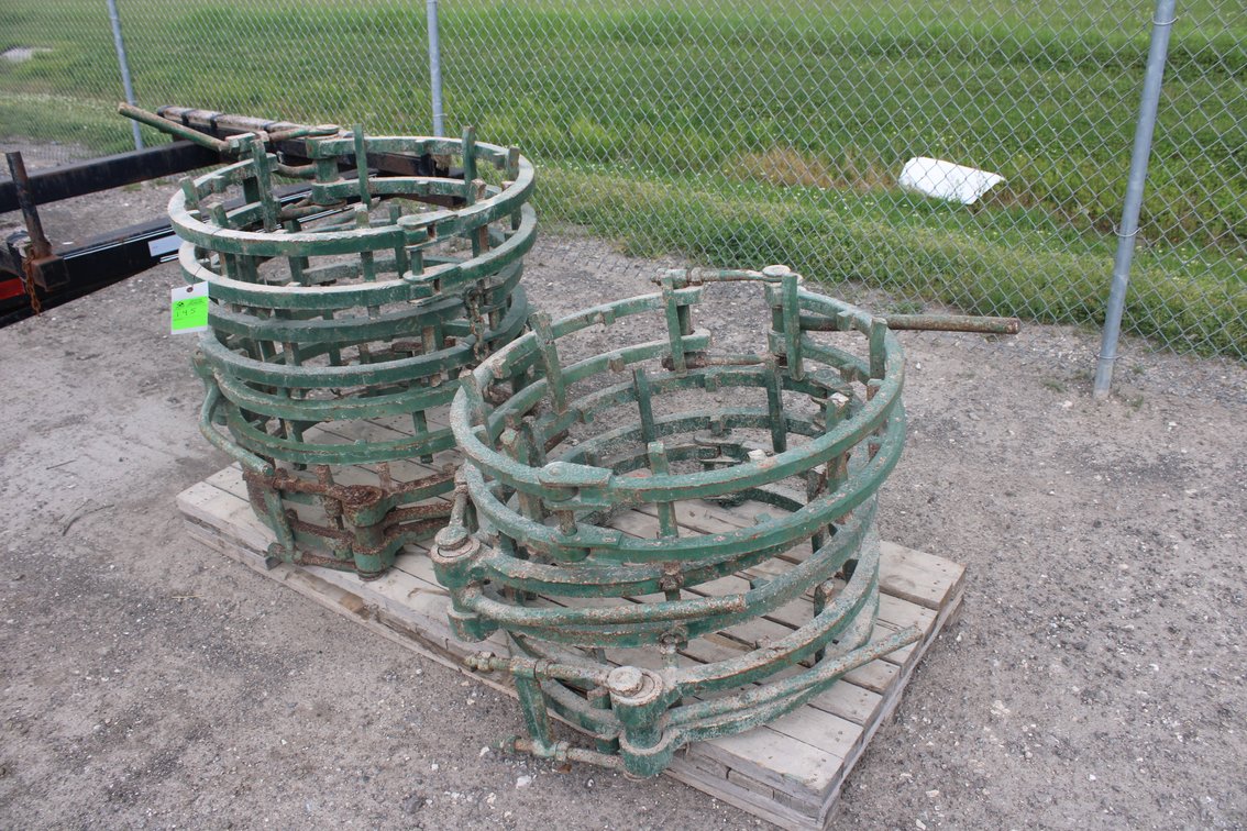 (7) 30" Mathey Dearman Cage Clamps