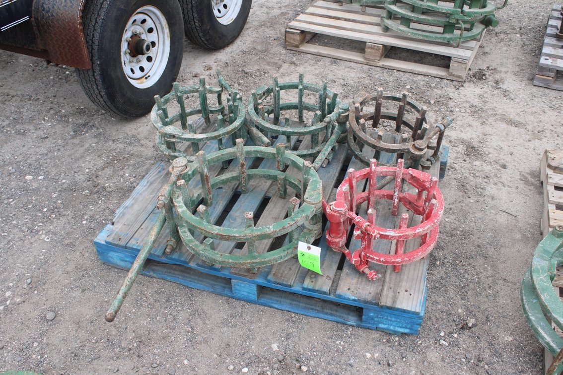 (5) Mathey Dearman Cage Clamps