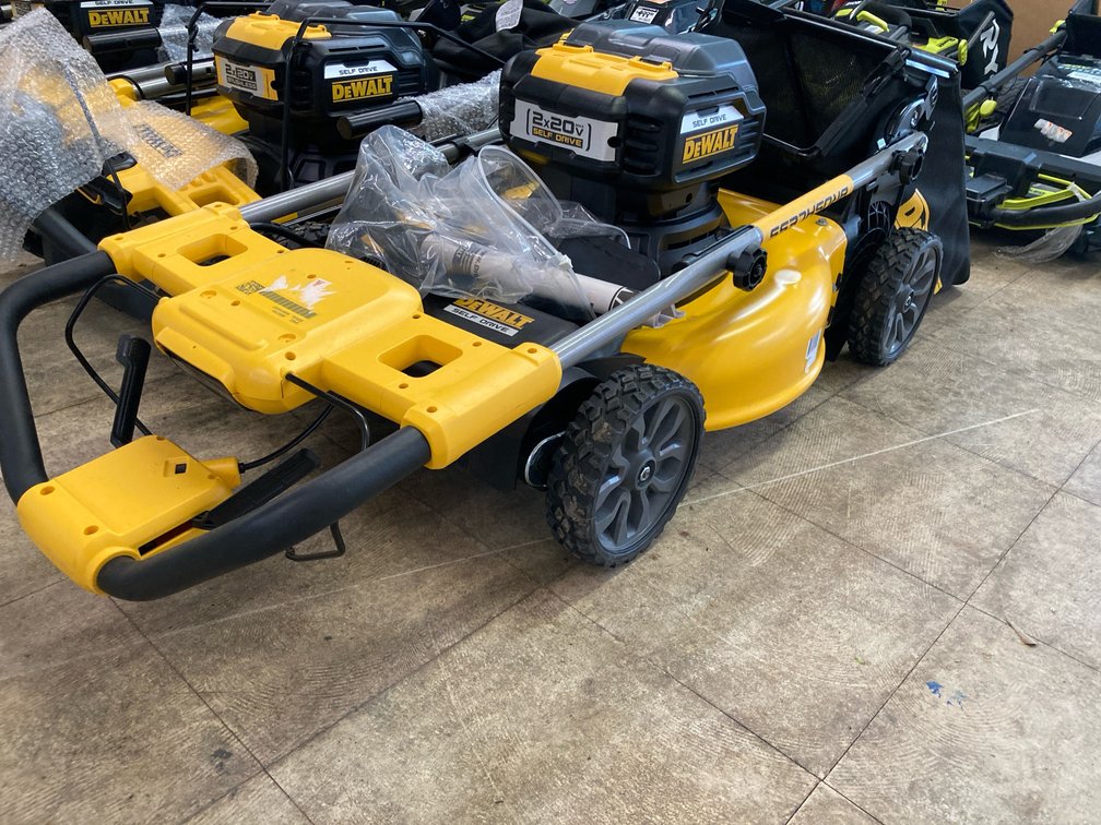 Dewalt self propelled mower