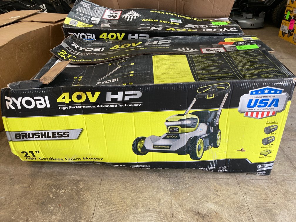Ryobi push mower
