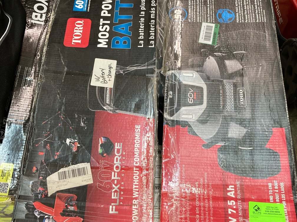 Toro 21” 60volt push mower