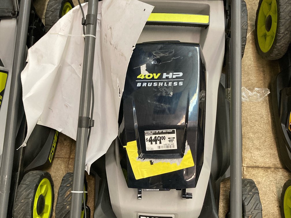 Ryobi 20"\uFFFd self propelled mower