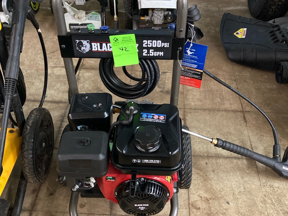 Blackjack gas powered 2300psi pressure washer