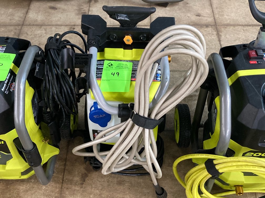 Ryobi 1900psi pressure washer
