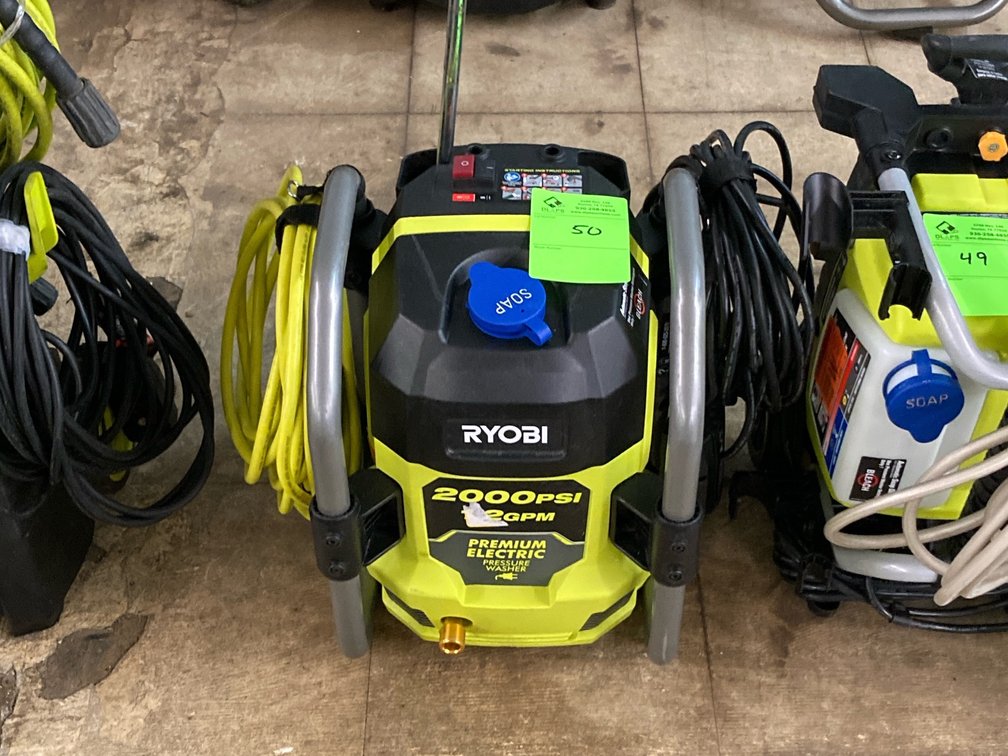 Ryobi 2000psi pressure washer. 
