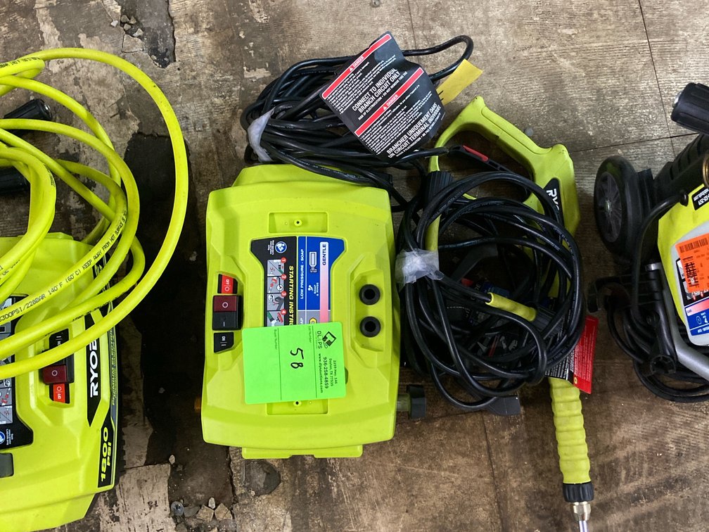 Ryobi 1800psi pressure washer 