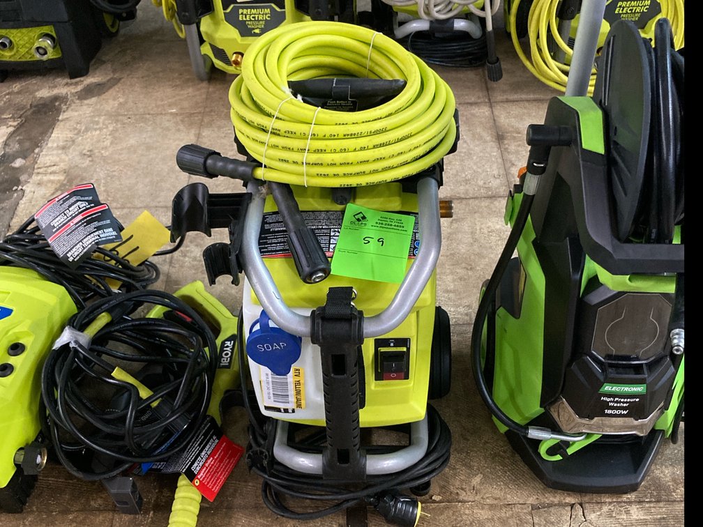 Ryobi 1900psi pressure washer 