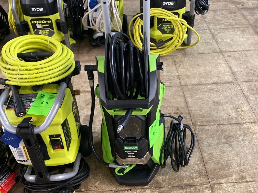 Electronic 1800psi pressure washer