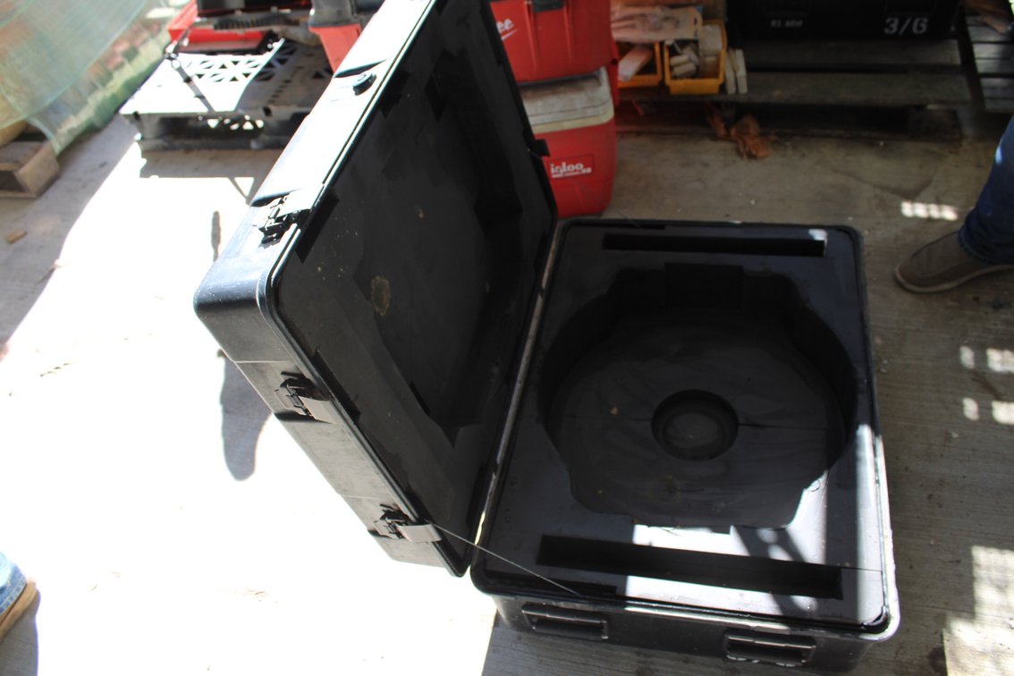 (2) Hard Plastic Cases