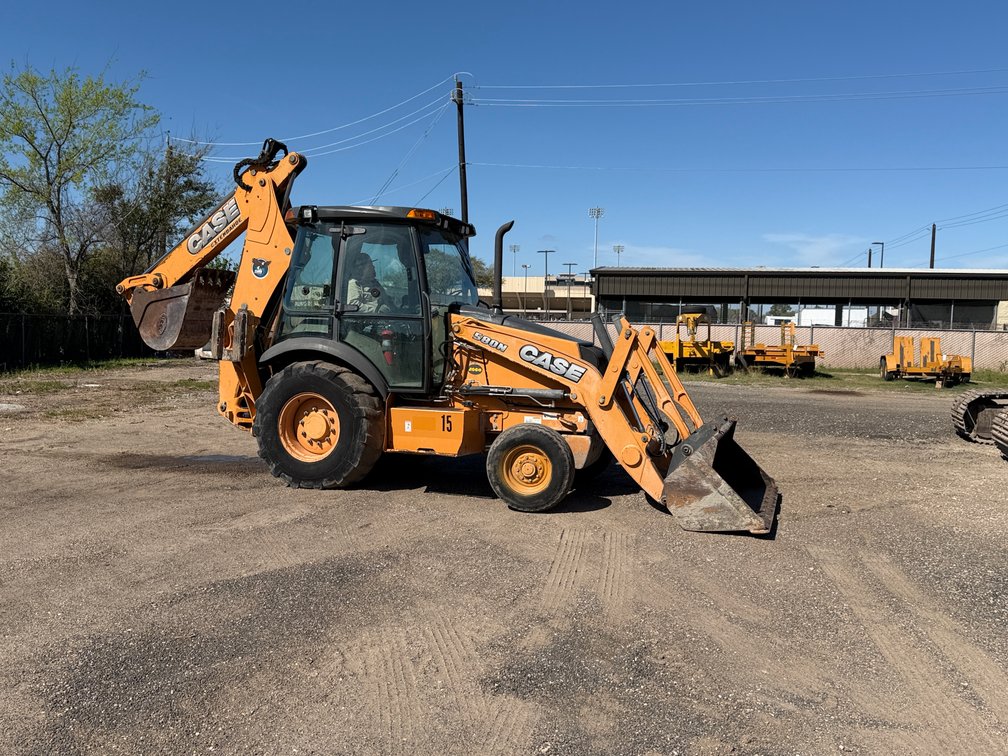 2014 CASE 580N Extended Reach Backhoe