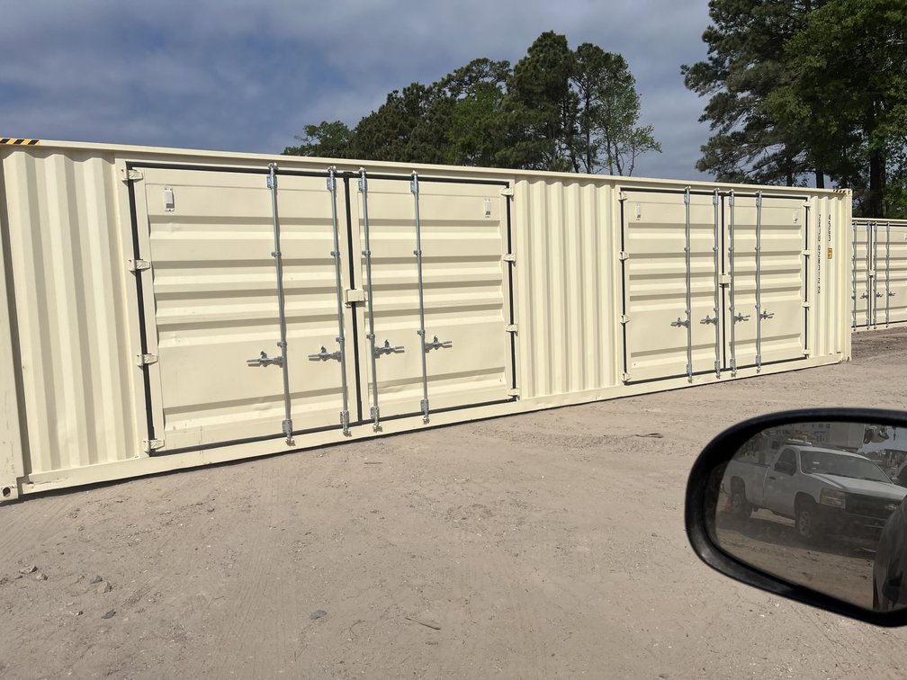 40' High Cube Container With 4 Side Doors - Wind/Water Tight