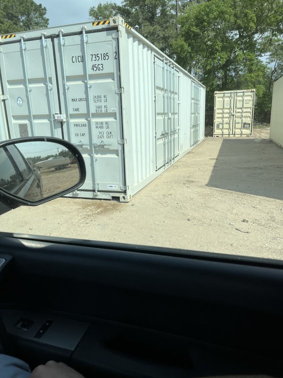 40' High Cube Container With 4 Side Doors - Wind/Water Tight