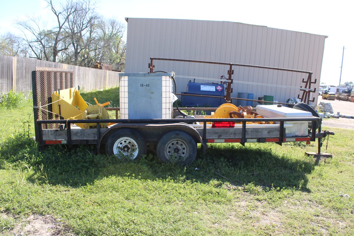 2021 Rota-Jetter FC-5000 Culvert Cleaner w/ 2005 Top Hat Utility Trailer
