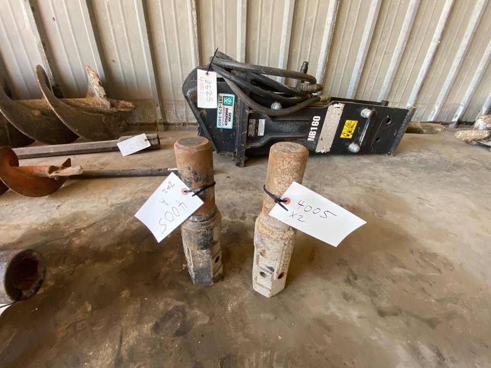 Bobcat 2 in Hex to 2 in Round Auger