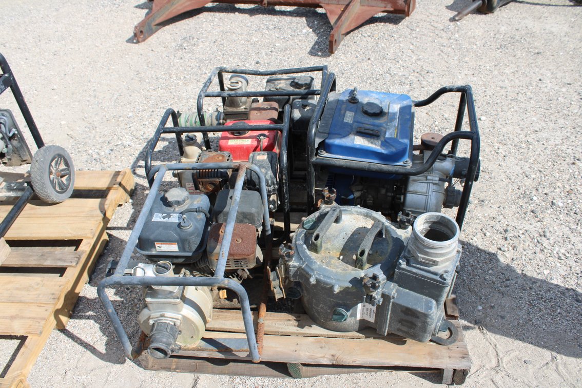 Pallet of Pumps and Generators