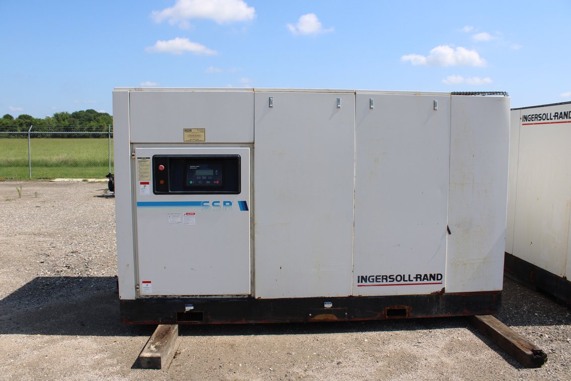 1993 Ingersoll-Rand Rotary Screw SSR-EP200 Air Compressor