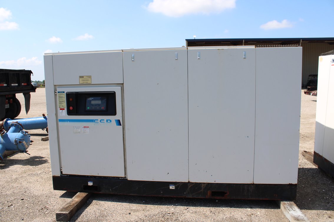 1993 Ingersoll-Rand Rotary Screw SSR-EP200 Air Compressor