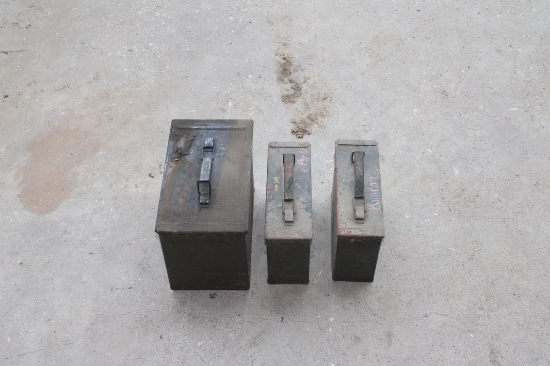 (3) Ammunition Boxes