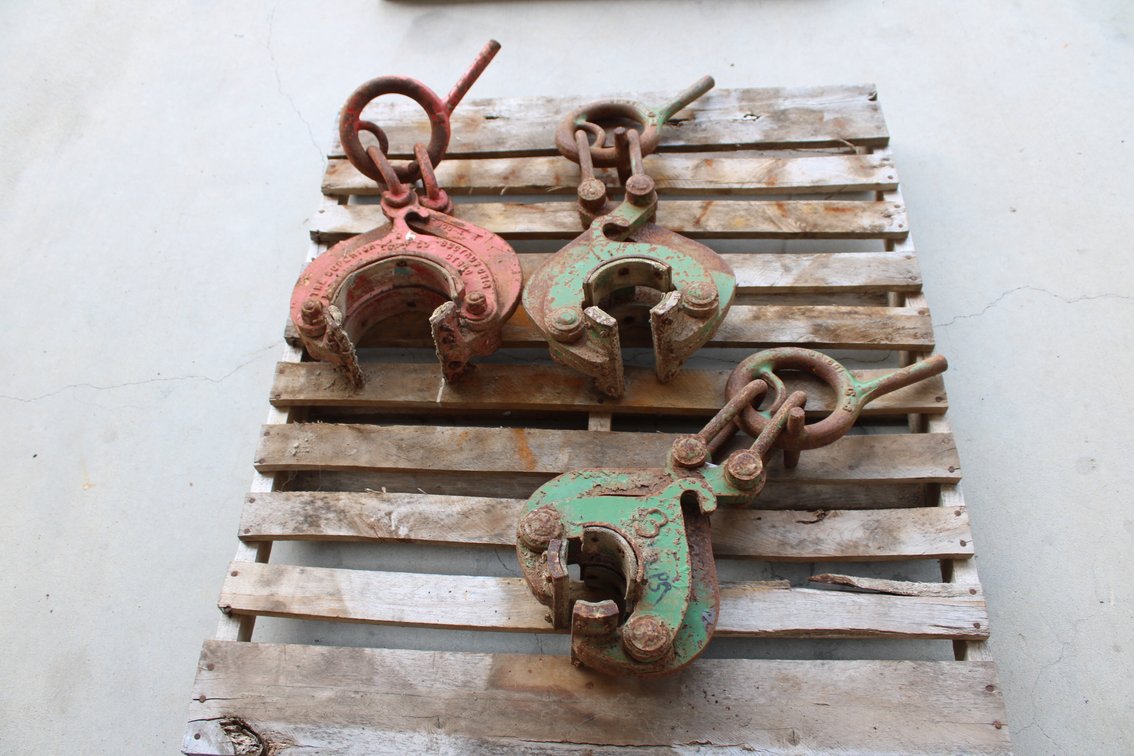 (3) Pipe Tongs - 3"- 4"- 6"