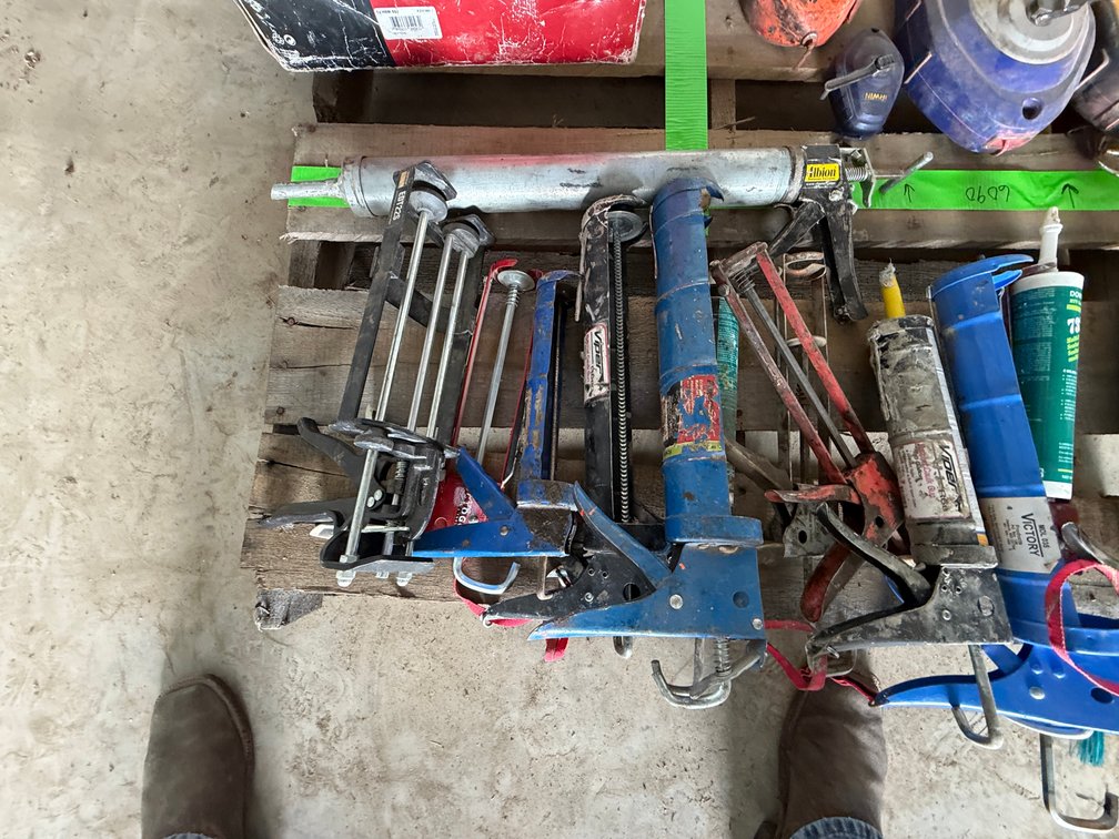 Assortment of Caulk Application Guns
