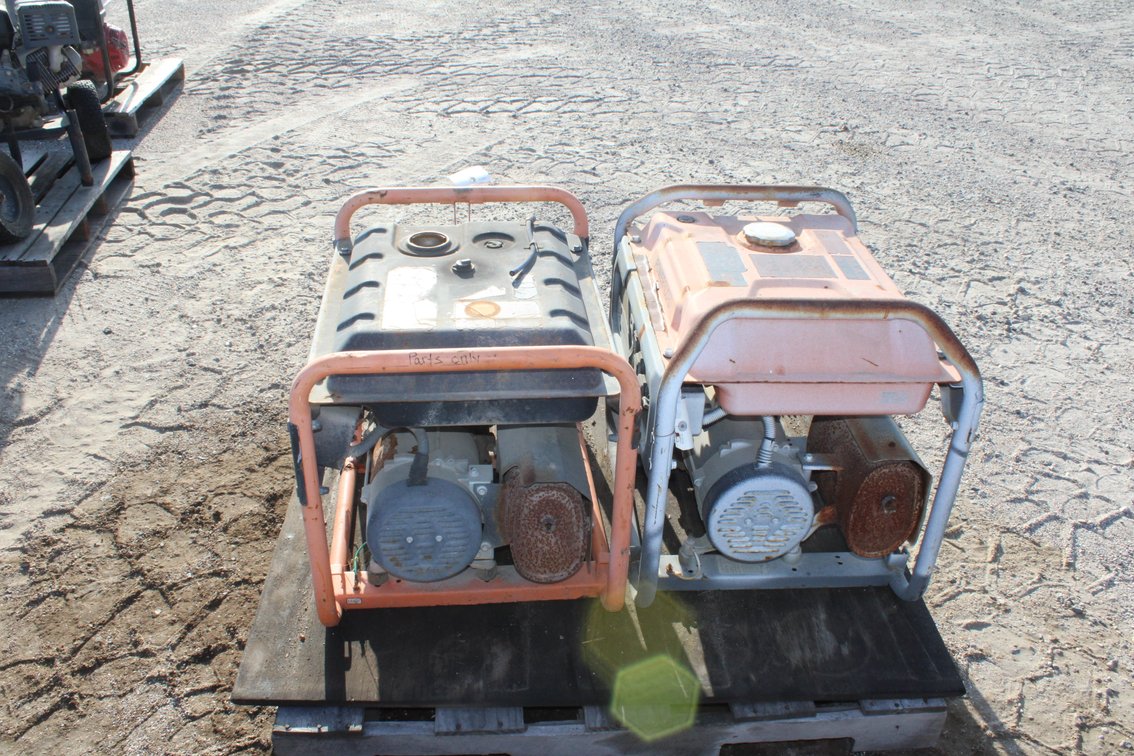 (1) Generac GP5500 and (1) Generac GP6500