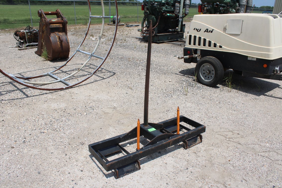 Hay Spear - Skid Steer Syle Attachment