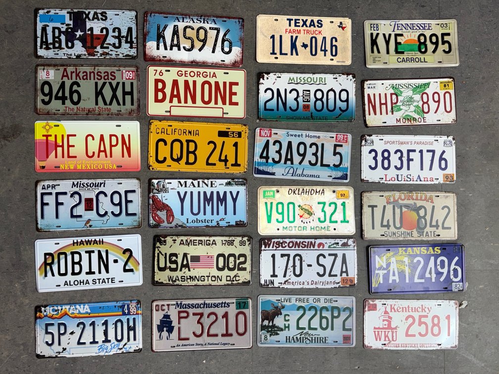 License Plates (24)