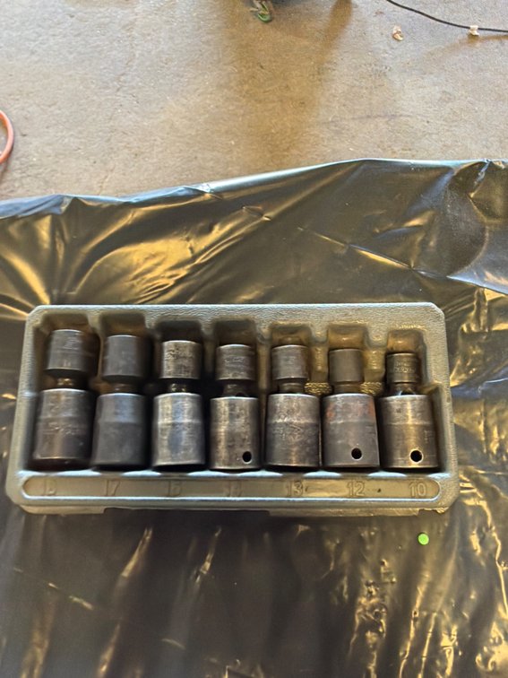 Snap-on Metric 3/8” Drive Wabble Head Sockets