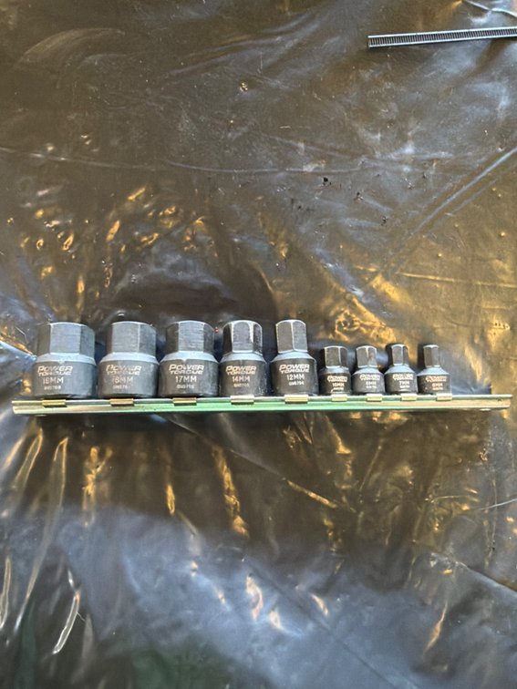 Power Torque Metric Hex Bits