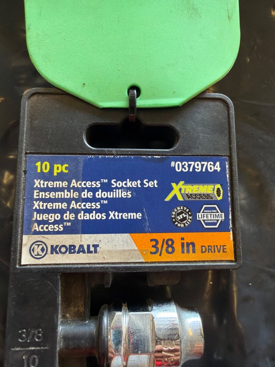 Kobalt Combo 3/8 Sockets