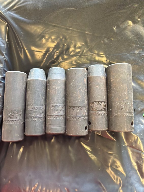 1/2” Drive Impact Sockets.