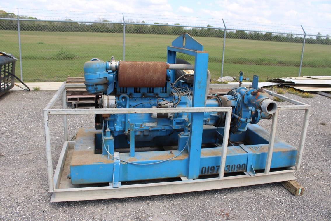 6x4 High Pressure Pump with Deutz Engine