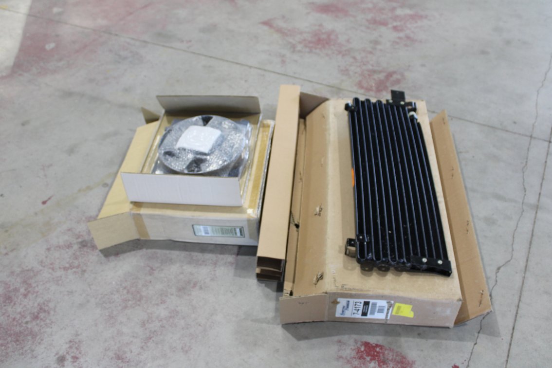 Radiator and Electric Cooling Fan for late 1970 Model Jeep Cherokee