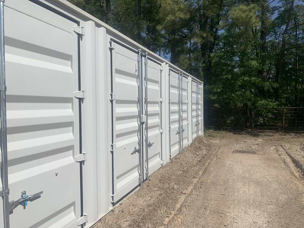 40' High Cube Container With 4 Side Doors - Wind/Water Tight