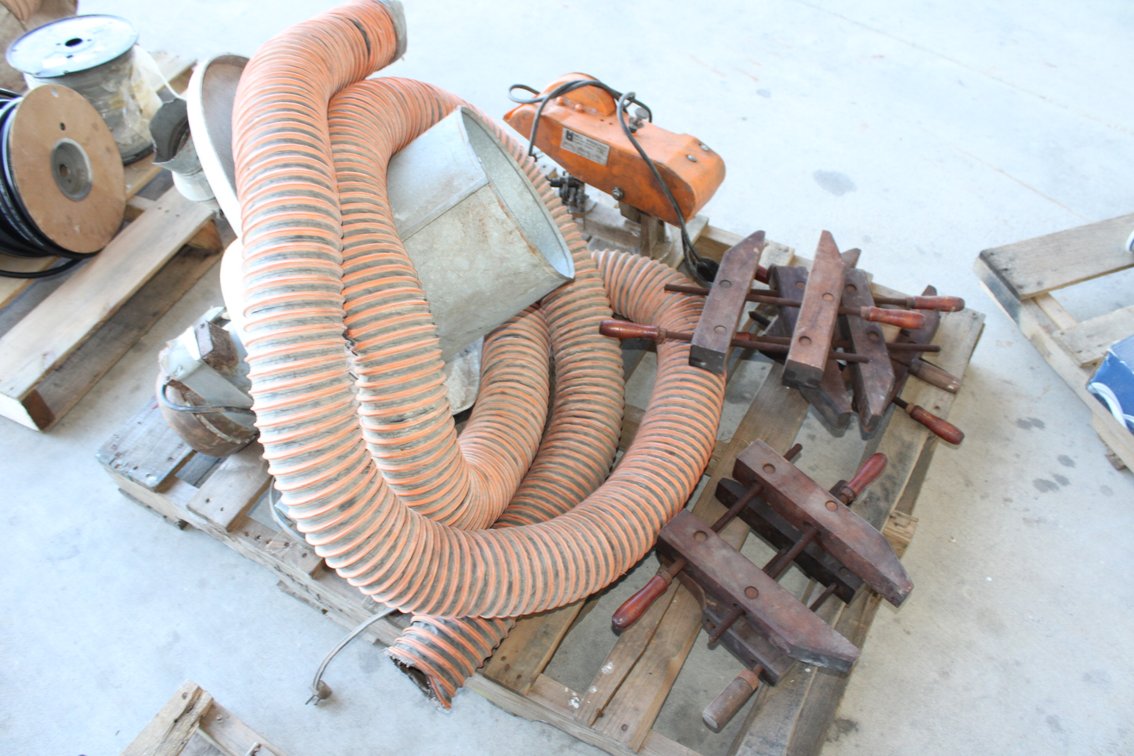 Clamps, Dust Collector, Sharpener