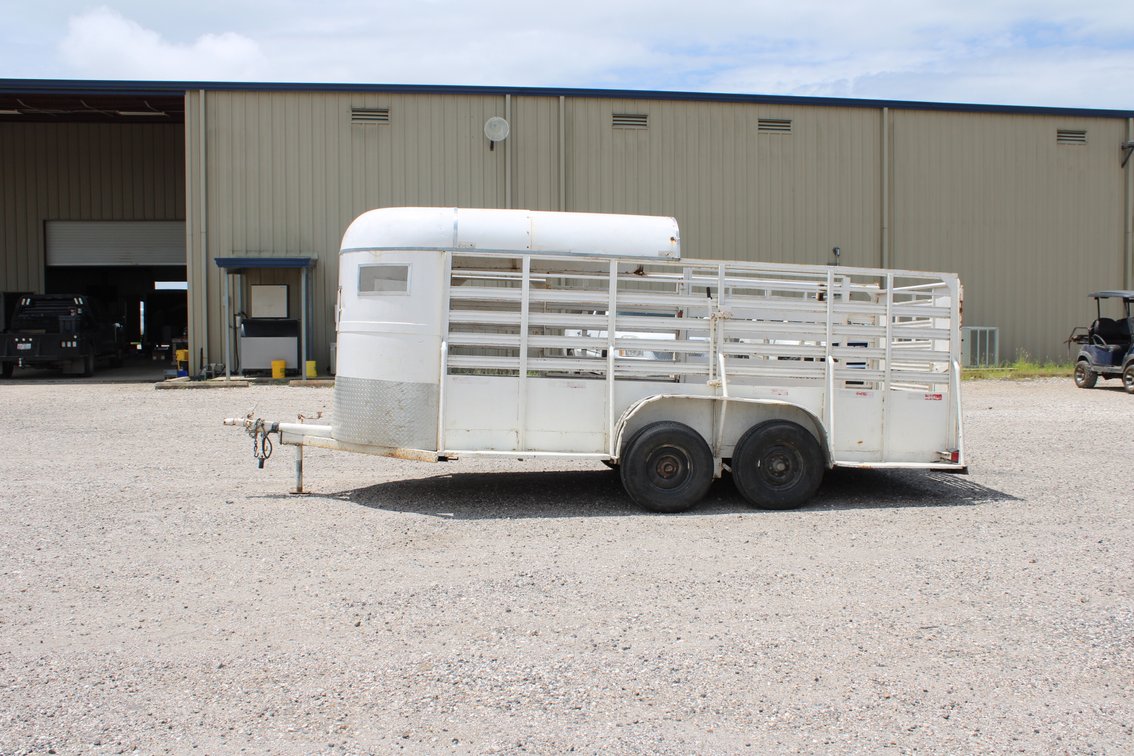 Half Top Livestock Trailer